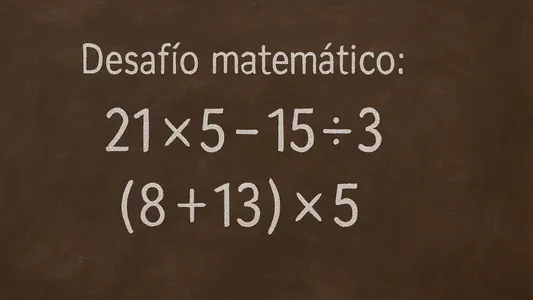 Desafío Matemático: la clave está en una prioridad escondida