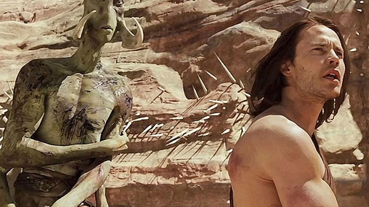 En la película de Andrew Stanton, Willem Dafoe encarna a un alienígena y Taylor Kitsch protagoniza a John Carter.
