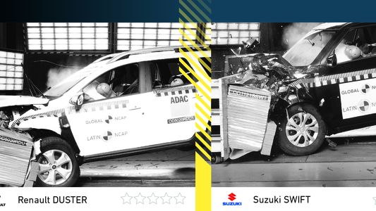 Latin NCAP : 0 estrellas para Renault Duster y Suzuki Swift