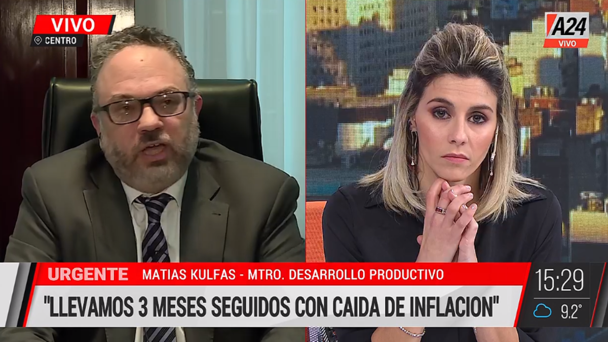 El ministro de Desarrollo Productivo