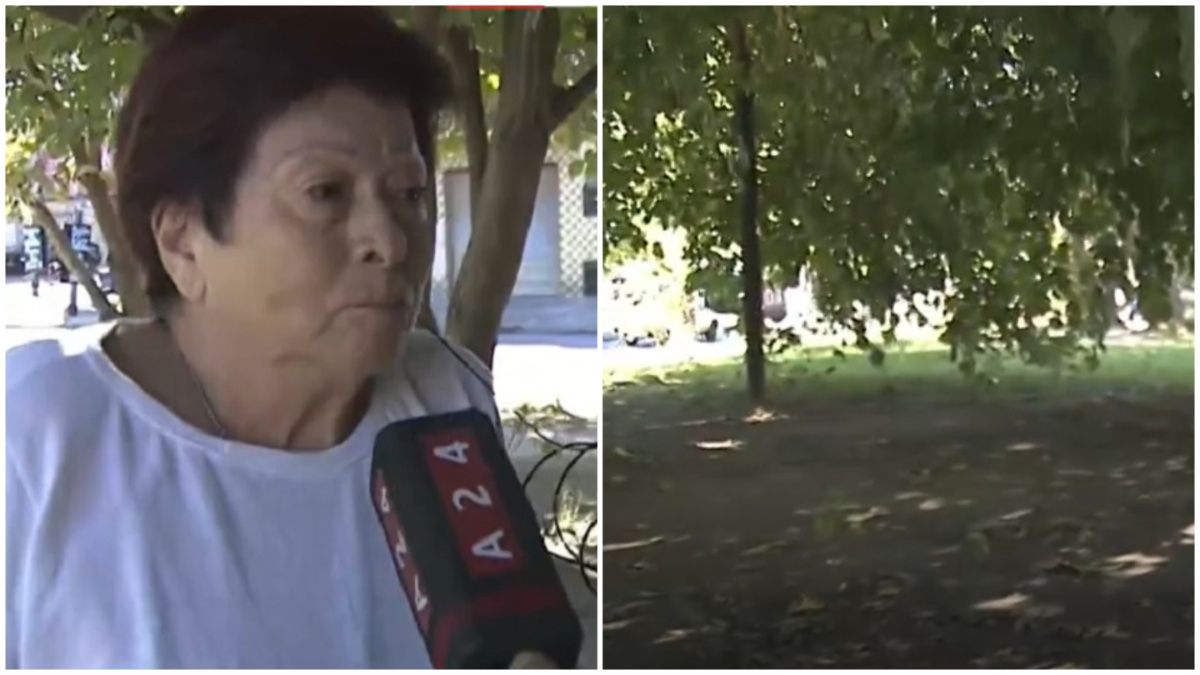 En el humilde barrio Derqui de Caseros