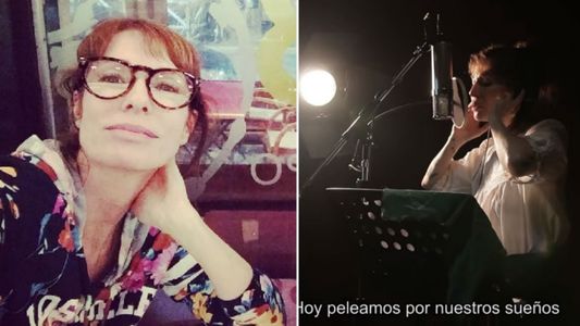 Gloria Carrá luego del tema en favor del aborto legal: Es una lucha de años y la sentimos desde las entrañas