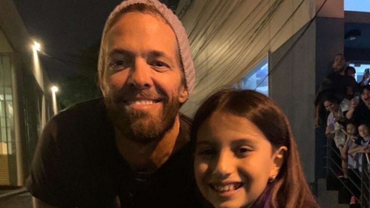 La pequeña artista se ganó el corazónde los Foo Fighters.&nbsp;