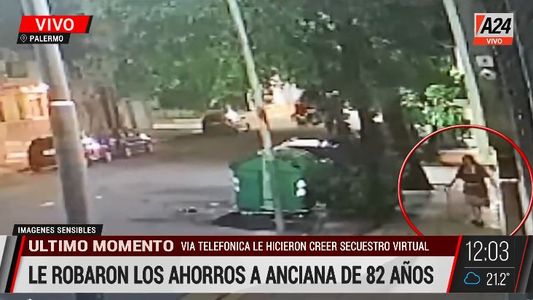 Palermo: así cayó una jubilada con un falso secuestro