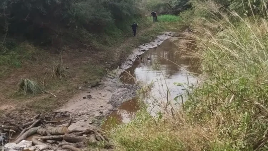 Caso Cecilia Strzyzowski: encontraron más huesos quemados en el segundo rastrillaje al Río Tragadero