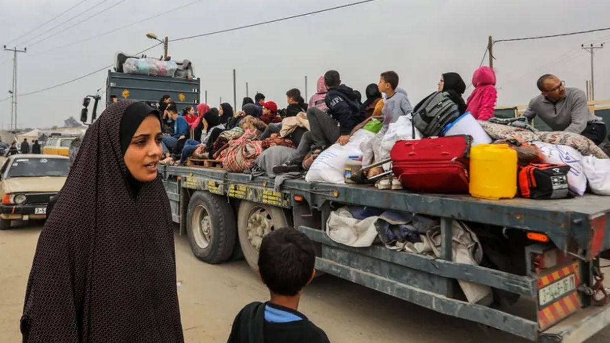 El plan de Trump contempla que 2 millones de gazatíes abandonen la franja. (Foto: gentileza BBC)