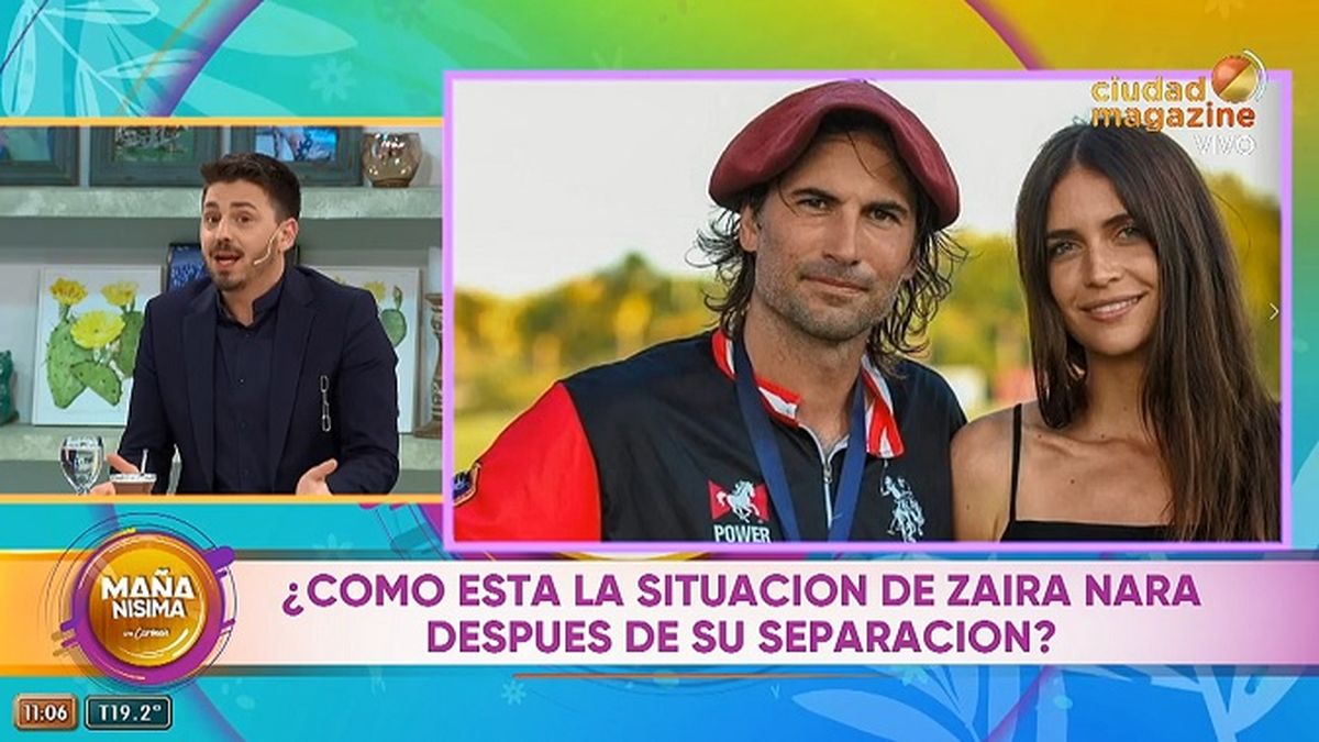 Pampito cont&oacute; la reacci&oacute;n de Zaira Nara luego de que se supiese que su entonces pareja, Jakob von Plessen, habr&iacute;a escondido un micr&oacute;fono en la casa para corroborar una infidelidad de la modelo.&nbsp;