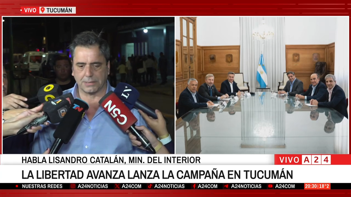 Catalán valoró la reunión de la mesa federal y señaló su alcance: Tratar de hablar con la mayoría de los gobernadores