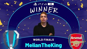 Campeón argentino en el Mundial de PES