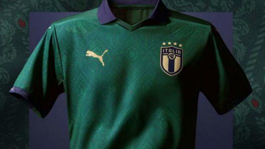 La nueva camiseta verde de Italia que evoca la época renacentista