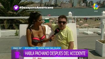 Aníbal Pachano: Nos encerró un auto y nos fuimos contra el guardarrail