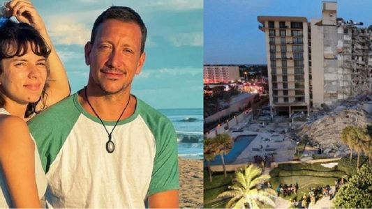 Nicolás Vázquez: Se filtró el video del pedido de ayuda tras el derrumbe del edificio en Miami