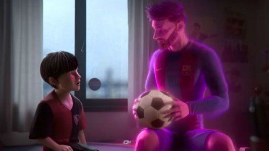 Un corto animado sobre Messi compite para ser el mejor video publicitario de YouTube