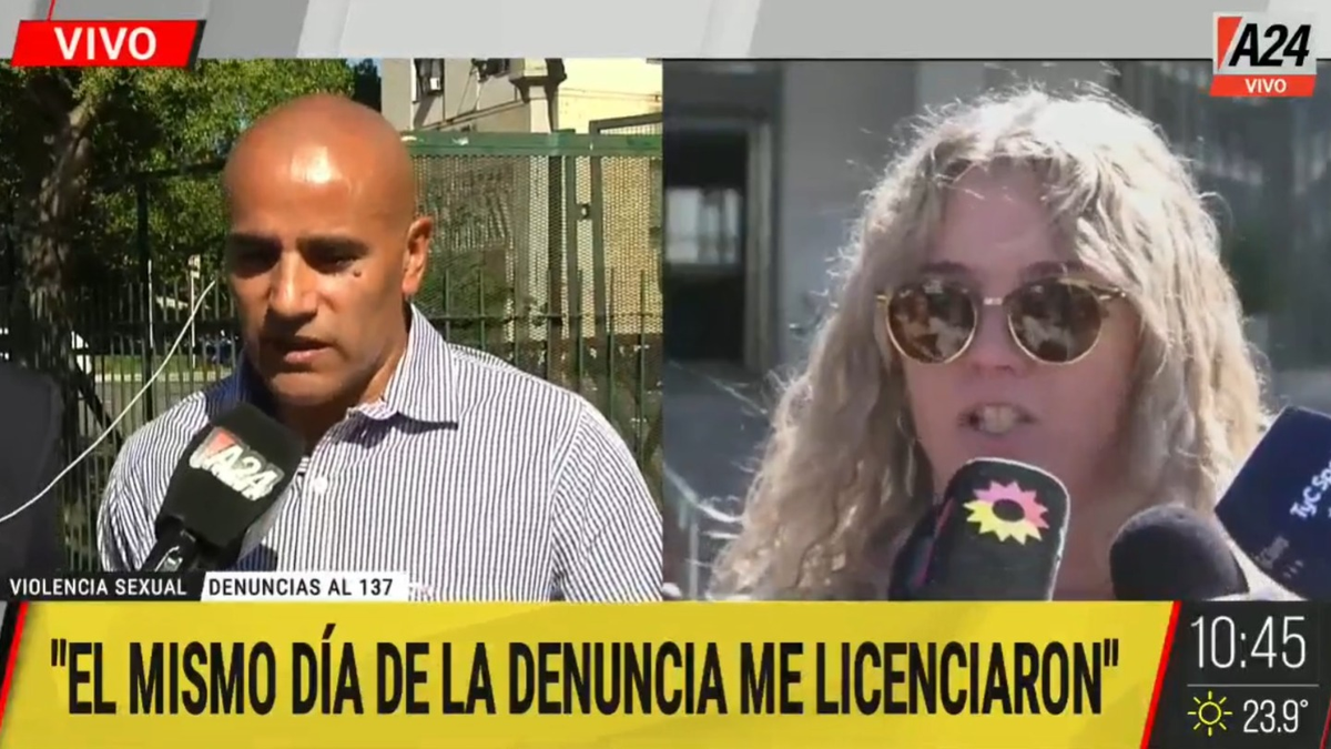 La palabra de Jorge Martínez. (Foto: captura)