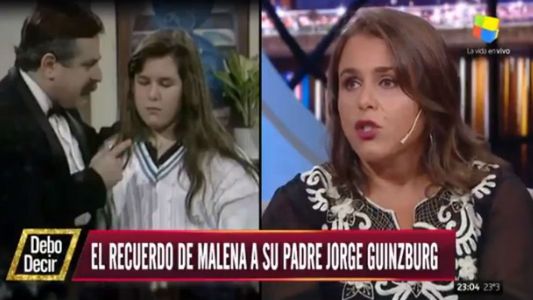 Malena Guinzburg: Mi viejo se fue muy joven, me enojé cuando murió