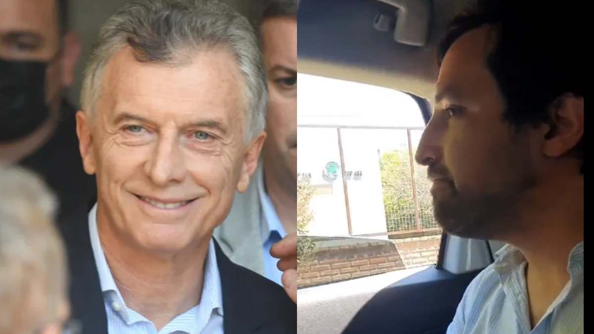 Nicolás Kreplak y una imitación contra Mauricio Macri.