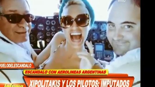 La trama secreta del escandaloso video de Vicky Xipolitakis en el avión