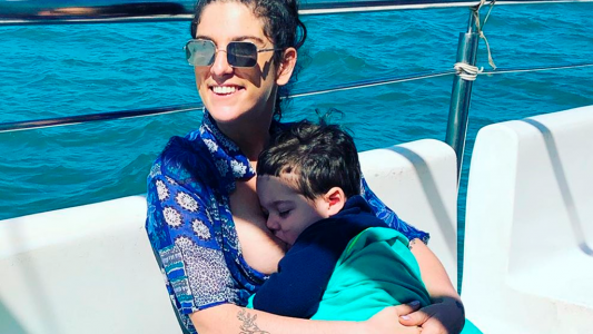 Juana Repetto explicó cómo logró el destete de su hijo Toribio