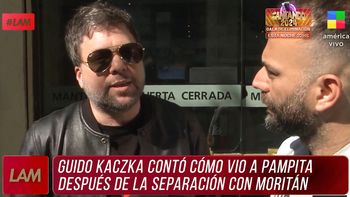 Guido Kaczka contó cómo vio a Pampita tras la separación de Roberto García Moritán