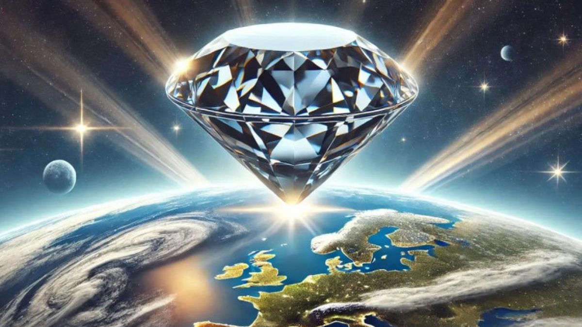 Lluvias de diamantes podrían caer en la Tierra y algunos ya imaginan cómo aprovecharlo