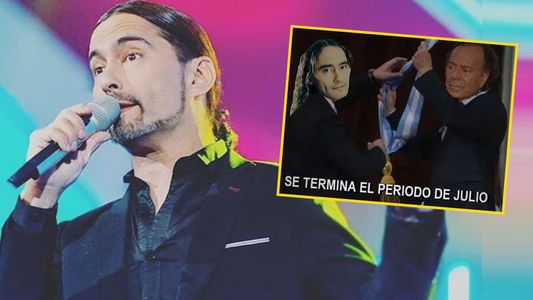 La reacción de Daniel Agostini al convertirse en meme tras el final de julio