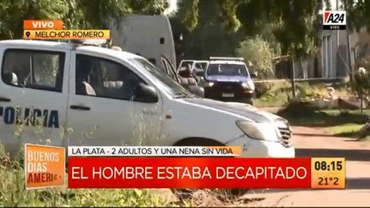 Encuentran a un hombre, una mujer y una niña asesinados en una casa de Melchor Romero