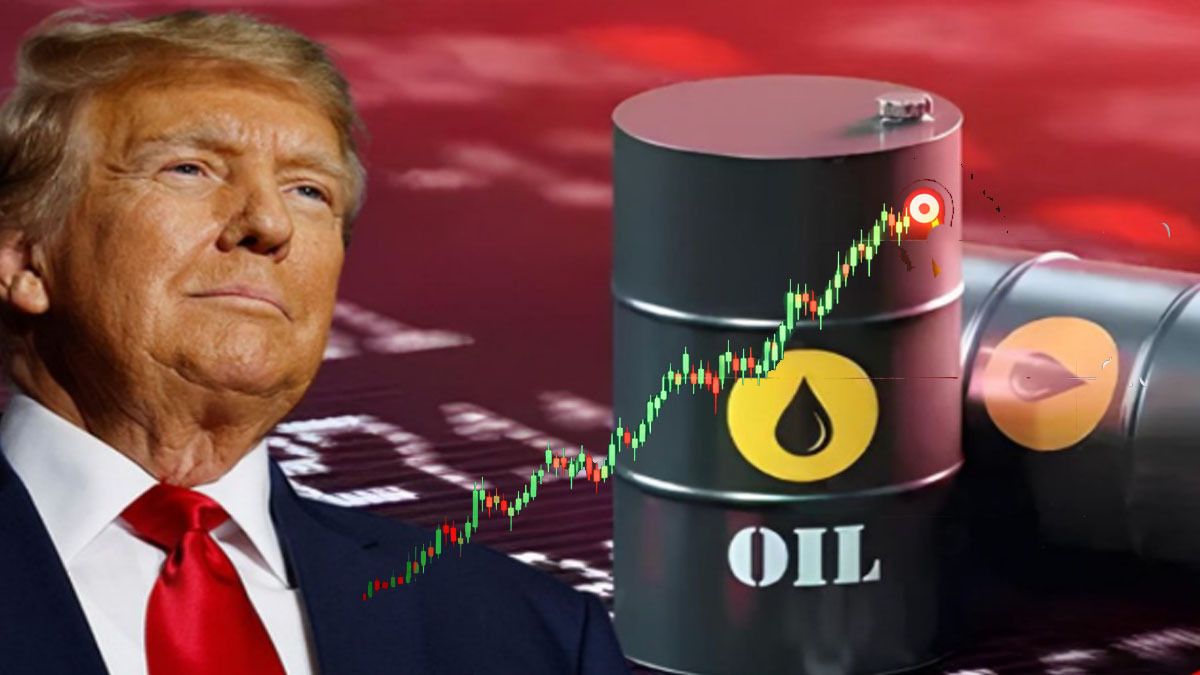 La reacción del precio del petróleo tras el anuncio de Trump de una pausa en los ataques a Irán. (Foto: A24.com)