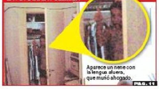 La foto del fantasma en la casa de Emilia Attias y Naím Turco Sibara