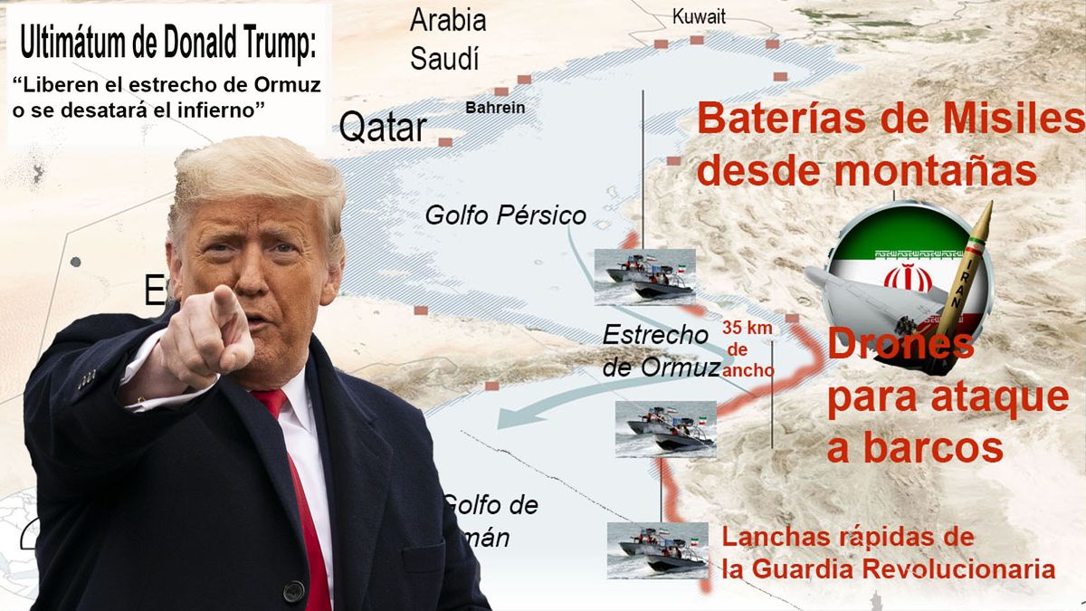 Quedan poco más de 24 horas para que venza el ultimátum de Trump a Irán. (foto: A24.com)