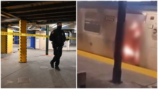 Tragedia en el metro de Nueva York: prendió fuego a una mujer y se sentó a ver cómo moría