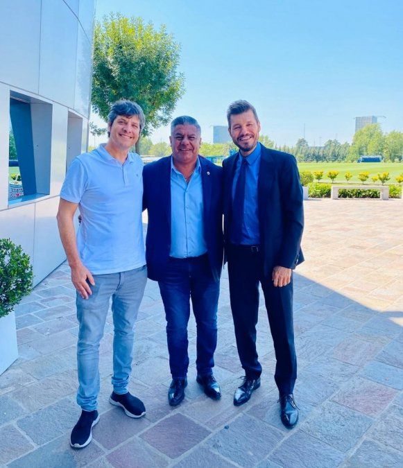 Las razones de la reunión entre el Chiqui Tapia, Tinelli y Pergolini