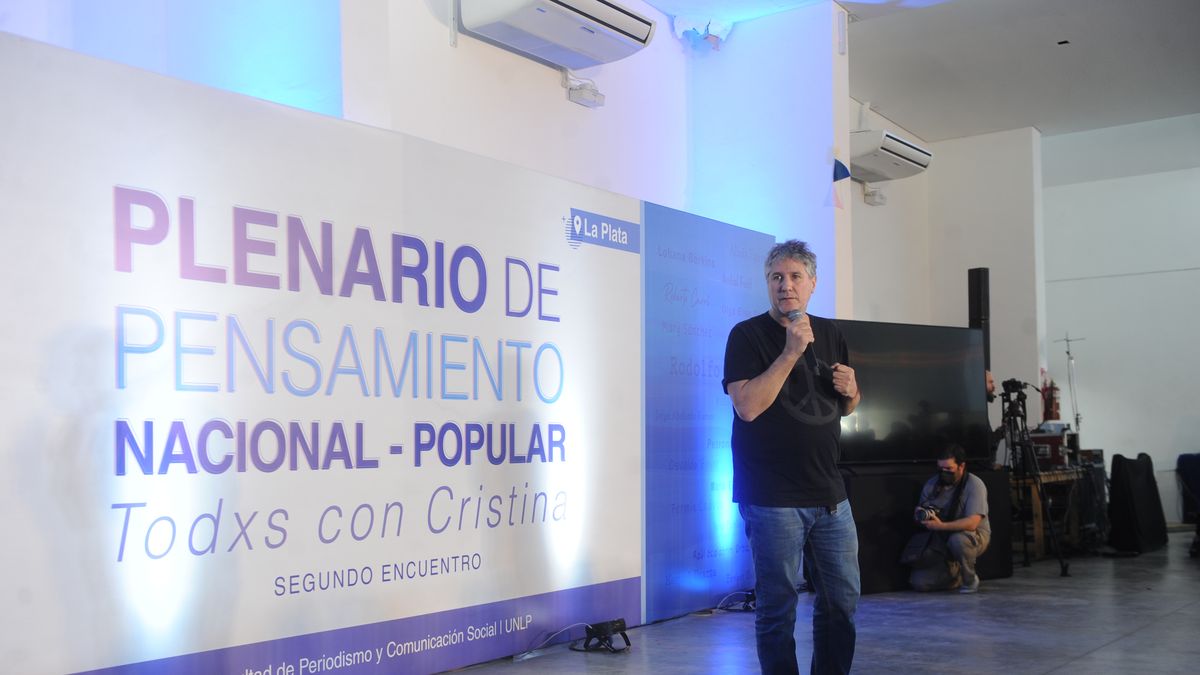 Dirigentes del Frente de Todos respaldaron a Cristina Kirchner e hicieron un nuevo pedido por la democracia (Foto: Télam).