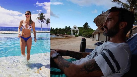 Las postales de las primeras vacaciones juntos de Mica Viciconte y Fabián Cubero