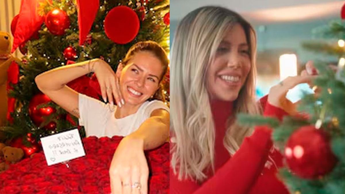 El video que revela que China Suárez también habría copiado la deco de  Navidad de Wanda Nara en Turquía