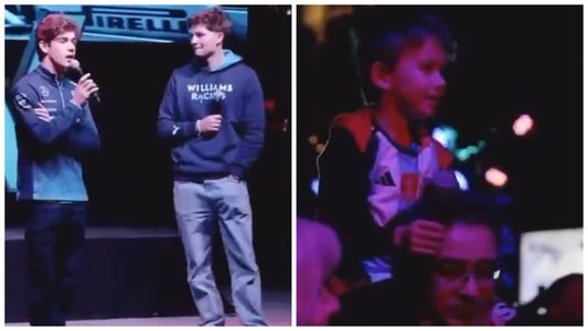 Cuando sea grande quiero ser como vos, el tierno mensaje que conmovió a Franco Colapinto