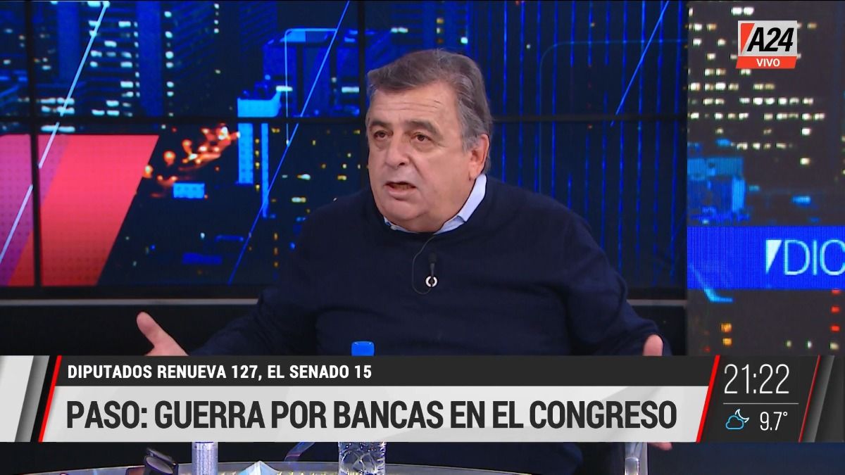 Mario Negri: En estas elecciones se discute el deterioro de la democracia.