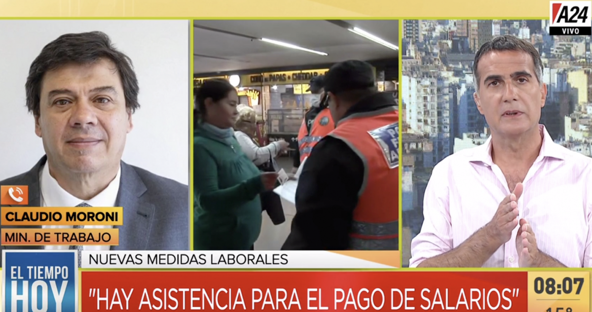 Claudio Moroni: Con el nuevo paquete de medidas, más empresas se verán beneficiadas