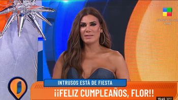 La emoción de Flor de la V en su cumpleaños: El amor puede con cualquier cosa, siempre