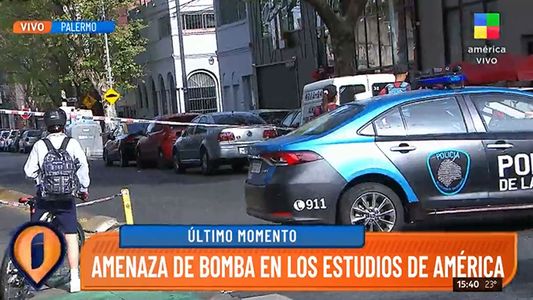 Amenaza de bomba en los estudios de América TV