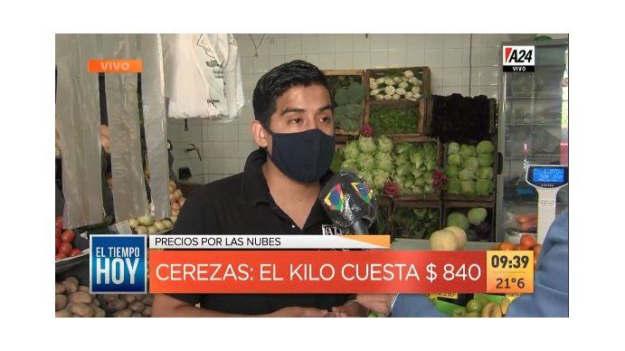 Las cerezas se convirtieron en el nuevo “oro” rojo: hasta $840 el kilo