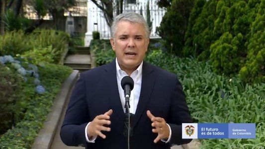 Atacaron a balazos el helicóptero en el que viajaba Iván Duque, el presidente de Colombia