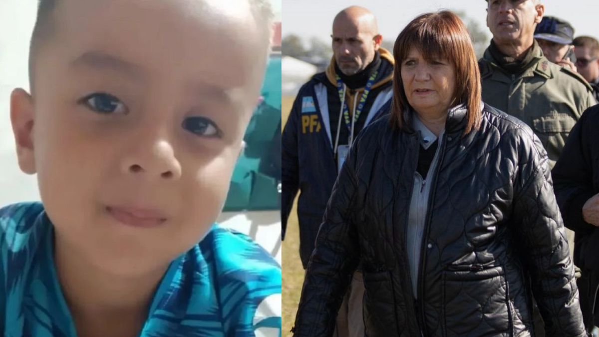Caso Loan: llegó Patricia Bullrich y participa del operativo para encontrar al menor desaparecido (Foto: X)