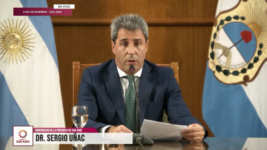 El gobernador de San Juan, Sergio Uñac, ratificó que acatará la decisión de la Corte y le envió un mensaje a JxC