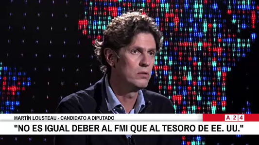Martín Lousteau con Novaresio: El plan económico no funciona ni en lo financiero ni en lo productivo