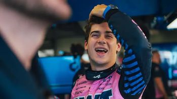 La Fórmula 1 eligió una foto especial de Colapinto para Brasil y los fanáticos enloquecieron