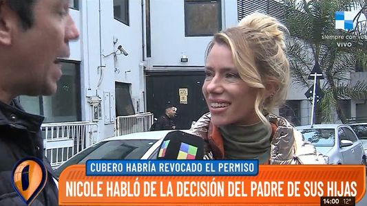 Nicole Neumann picante contra Fabián Cubero: otro round de una guerra sin fin