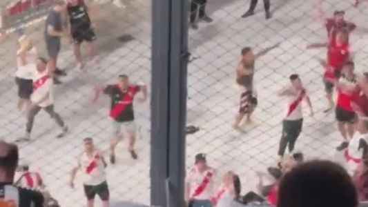 Nuevo hecho de racismo en la Copa Libertadores: el repudiable gesto de un hincha de River a Atlético Mineiro