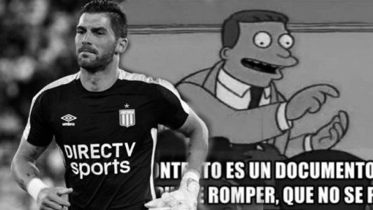 El ex jugador de la Selección que pidió irse a Europa, no lo dejaron y subió un meme de Los Simpson protestando