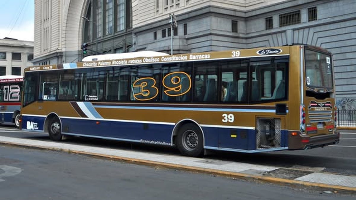 Una mujer de 71 años murió atropellada por un colectivo de la línea 39. (Foto: línea 39)