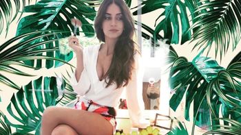 Zaira Nara, curvas infartantes en Playa del Carmen